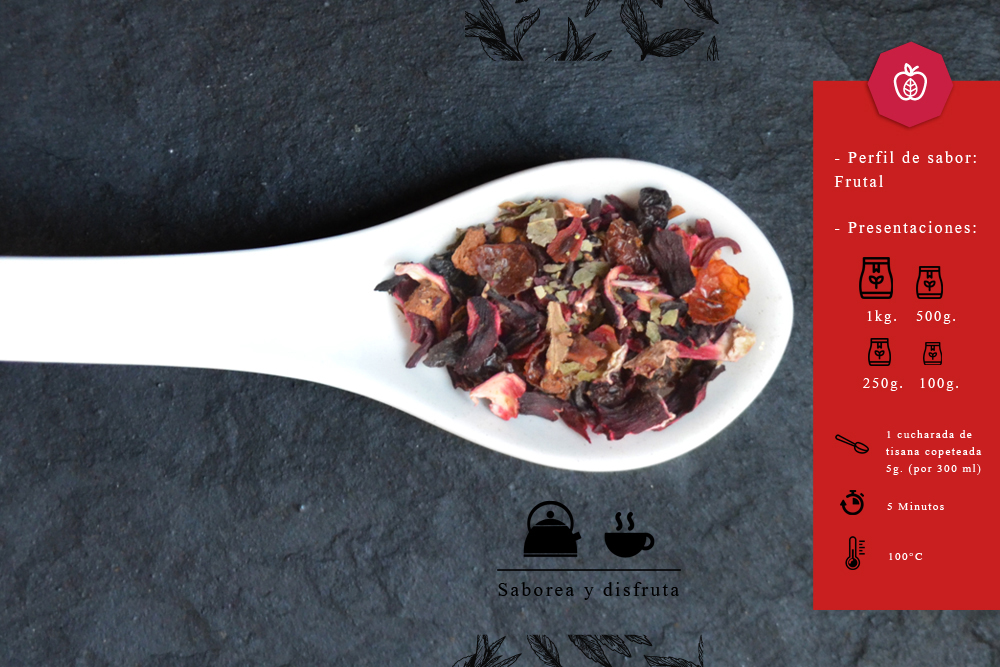 tisana frutal blackberry dream